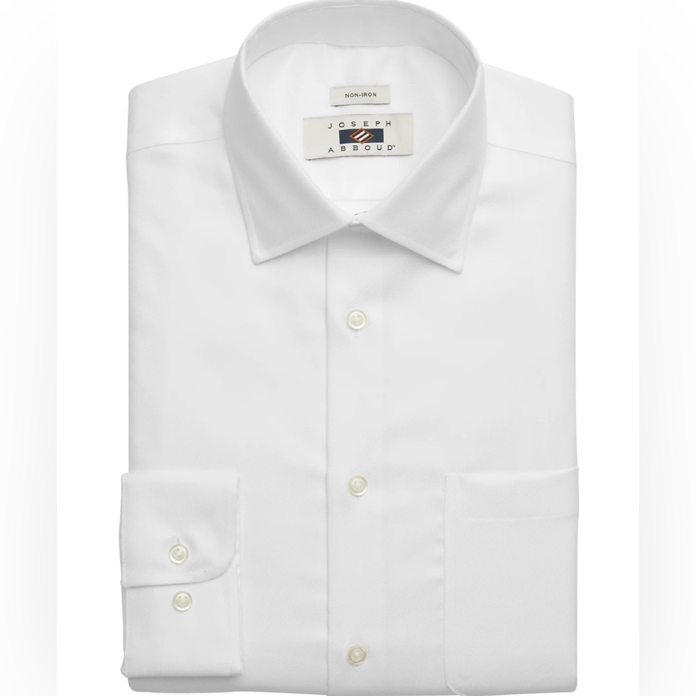 Joseph Abboud Modern Fit Dress Shirt, White